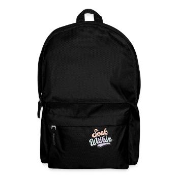 Find inner wisdom inspired - Backpack - black - Front