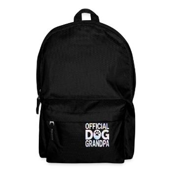 Cadeaux de grand-père chien - Sac à dos - noir - Devant