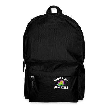 Hopping Into Adventure Frogs Nature Joy - Backpack - black - Front