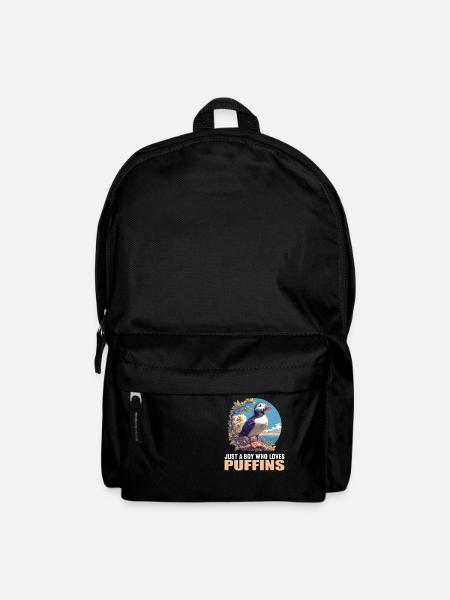 Papageientaucher - Rucksack - Schwarz