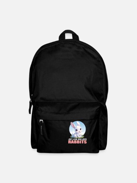 Hasen Hase - Rucksack - Schwarz
