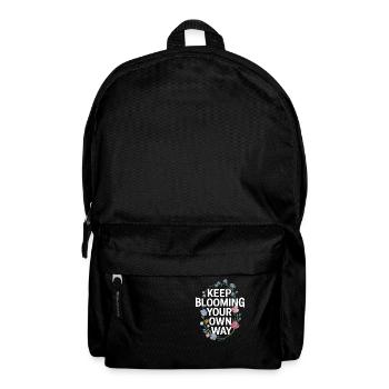 Continuez à vous épanouir à votre façon avec - Sac à dos - noir - Devant