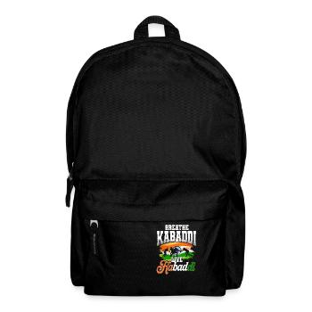 Kabaddi India Wrestling - Backpack - black - Front
