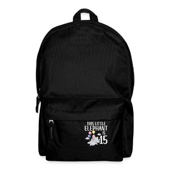 Elephant Lovers Gifts - Backpack - black - Front