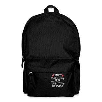 Mom Love Mother's Day Surprise - Backpack - black - Front