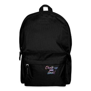 Boulderer Chalk Up Und Flash Bouldering - Rucksack - Schwarz - Vorne