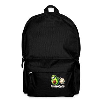 Lustige Avocado Furzen Pupsen Fartvocado - Rucksack - Schwarz - Vorne