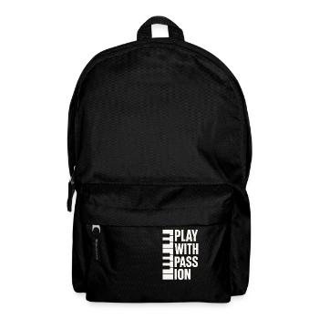 Classical Pianist Piano Life Music Recital - Backpack - black - Front
