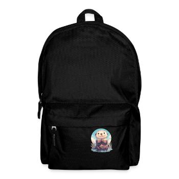 Seeotter - Rucksack - Schwarz - Vorne