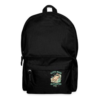 Faultiermodus aktiviert - Rucksack - Schwarz - Vorne
