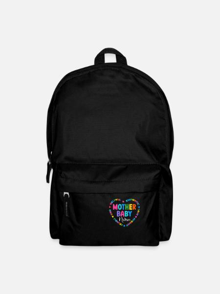 Krankenschwester Baby Entbindungsschwester - Rucksack - Schwarz