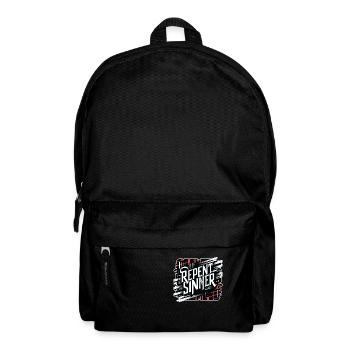 Repent Sinner 18 - Rucksack - Schwarz - Vorne