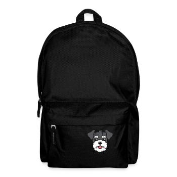 Schnauzer - Rucksack - Schwarz - Vorne