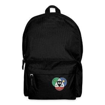 42 ist die Antwort auf das Leben, das Universum und den Rest - Rucksack - Schwarz - Vorne