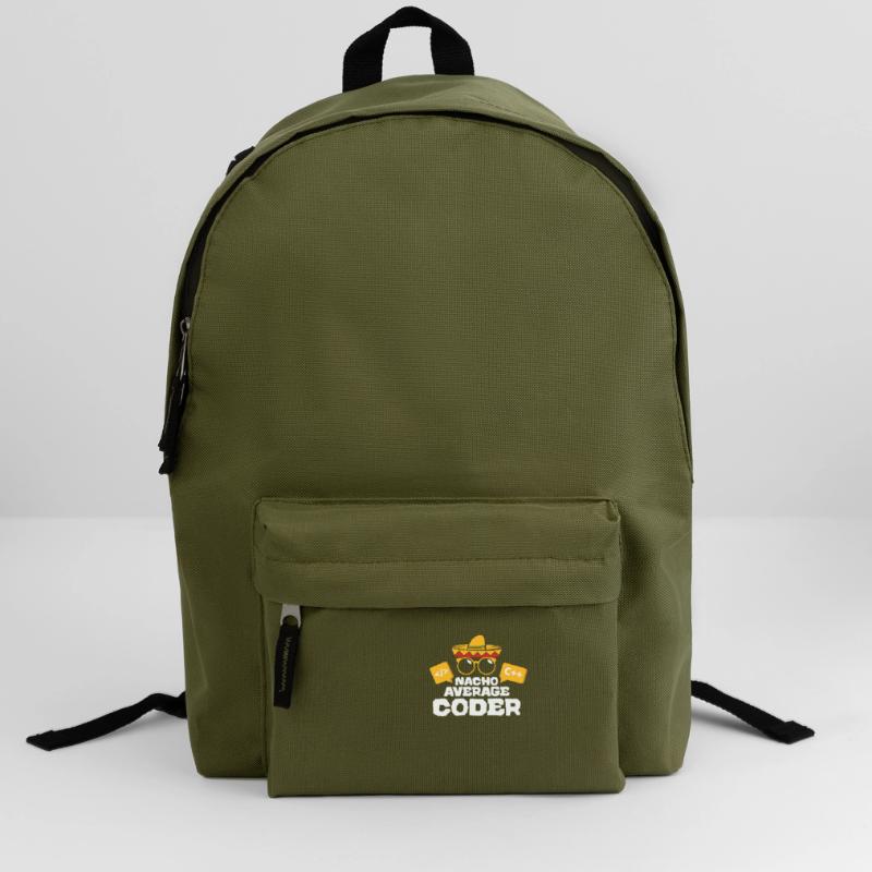 Nacho Codeur Moyen Codage Taco Programmeur Mexicain Sac à dos