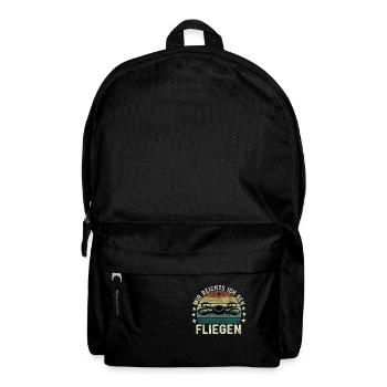 Mir Reichts Ich Geh Fliegen Drohne Drohnenflieger - Rucksack - Schwarz - Vorne