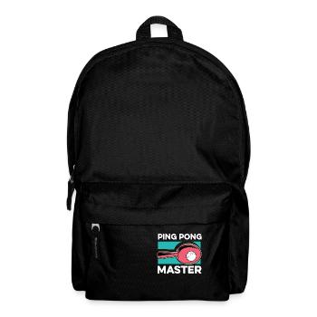 Ping -Pong -Master Paddler Gift - Backpack - black - Front