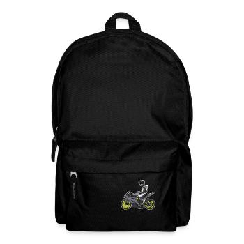 Motorcycle Lifestyle / Motorrad / Motorräder biker - Rucksack - Schwarz - Vorne