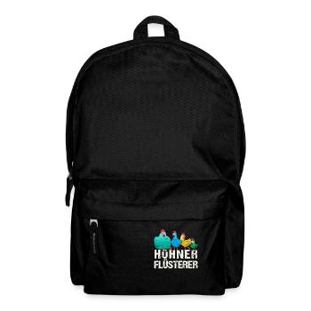 Hühner Flüsterer Huhn Hühnerhalter Hühner - Rucksack - Schwarz - Vorne