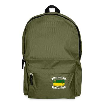 Drapeau Saskatchewan Vintage Retro - Sac à dos - vert olive - Devant