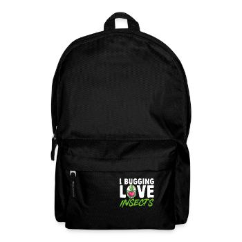 Insect collectors, insects, beetle lovers, entomologists - Backpack - black - Front