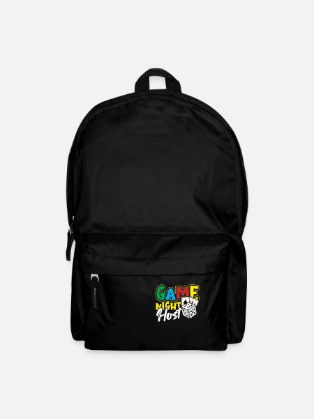 Brettspiele Spielbrett Geschenk - Rucksack - Schwarz