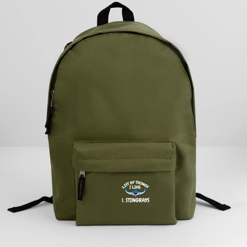 Stingrays, manta rays, ocean rays, rays Backpack
