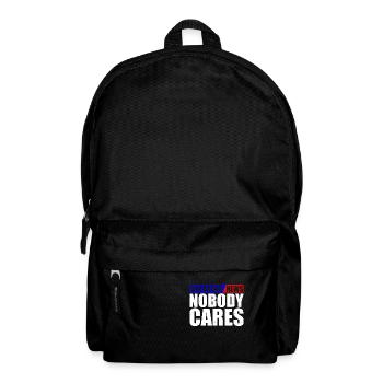 Breaking News, Nobody Cares 22 - Backpack - black - Front