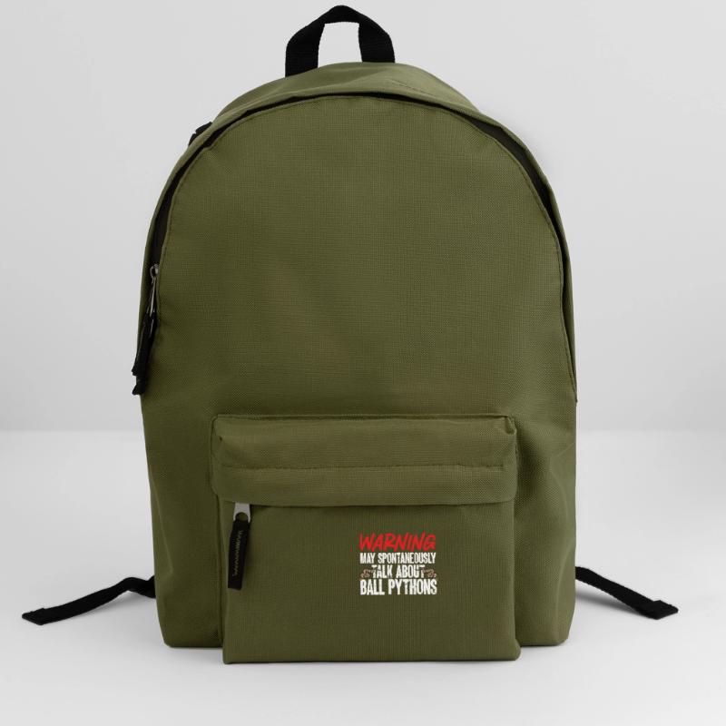 Ball Python Schlange Königspython Rucksack