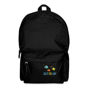 Crazy Fish Lady Aquarist Fish Keeper - Backpack - black - Front
