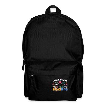 Erzieherlehrer unterrichten Pre-K - Rucksack - Schwarz - Vorne