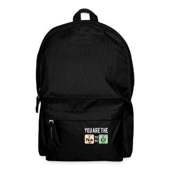 Chemie Lehrer Wissenschaftler Chemieker - Rucksack - Schwarz - Vorne