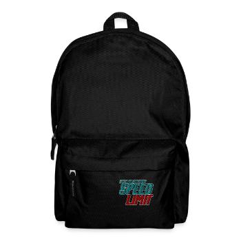 Life Does Not Have Speed Limit 3 - Rucksack - Schwarz - Vorne