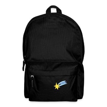 Sternschnuppe Motiv Design Selbst Gestalten Gesche - Rucksack - Schwarz - Vorne