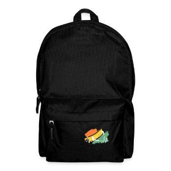 Kitesurfing - Rucksack - Schwarz - Vorne