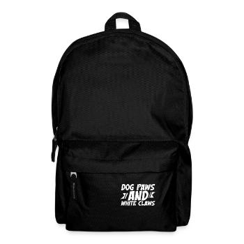 Dog Paws And White Claws 3 - Rucksack - Schwarz - Vorne