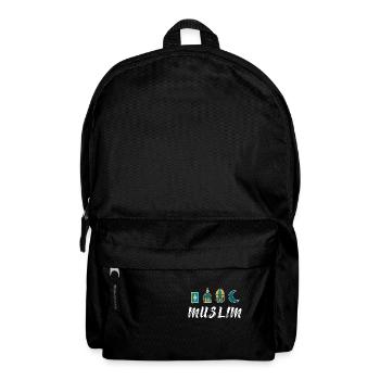 Muslim Vintage Moslem Retro - Rucksack - Schwarz - Vorne