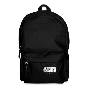 You're Looking At A Future Soldier 2 - Rucksack - Schwarz - Vorne