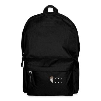 Owl Hi Bird Biologist Ornithologist Animal - Backpack - black - Front