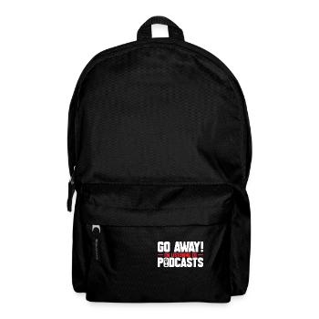 Podcasteur Podcast - Sac à dos - noir - Devant