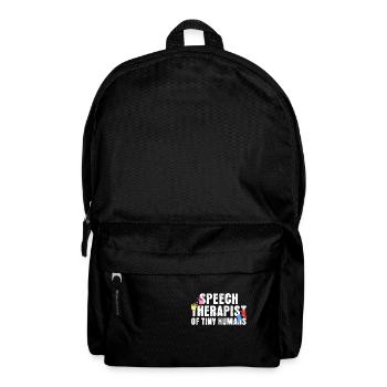 Sprachtherapeutin von Tiny Humans - Rucksack - Schwarz - Vorne