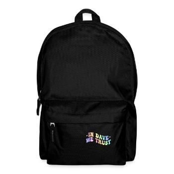 In Dave We Trust - Backpack - black - Front