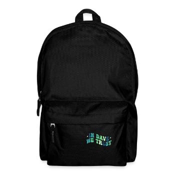 In Dave We Trust - Backpack - black - Front