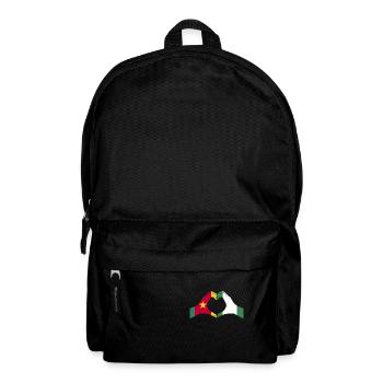 Kamerun Flagge Kamerun - Rucksack - Schwarz - Vorne