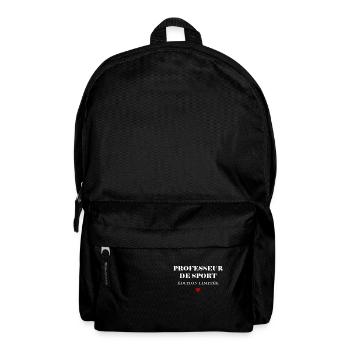 Professeur de sport - Sac à dos - noir - Devant