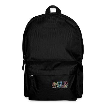 Death To My Twenties 3 - Rucksack - Schwarz - Vorne