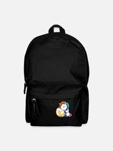 Volley-ball Licorne - Sac à dos - noir