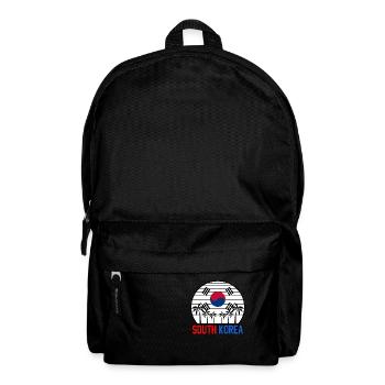 Südkorea - Rucksack - Schwarz - Vorne