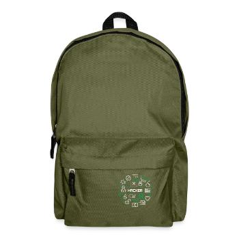 Hacker - Rucksack - Olivgrün - Vorne