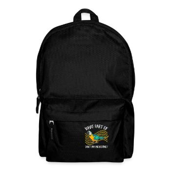 Gelbbrustara Papagei Blue And Yellow Macaw - Rucksack - Schwarz - Vorne